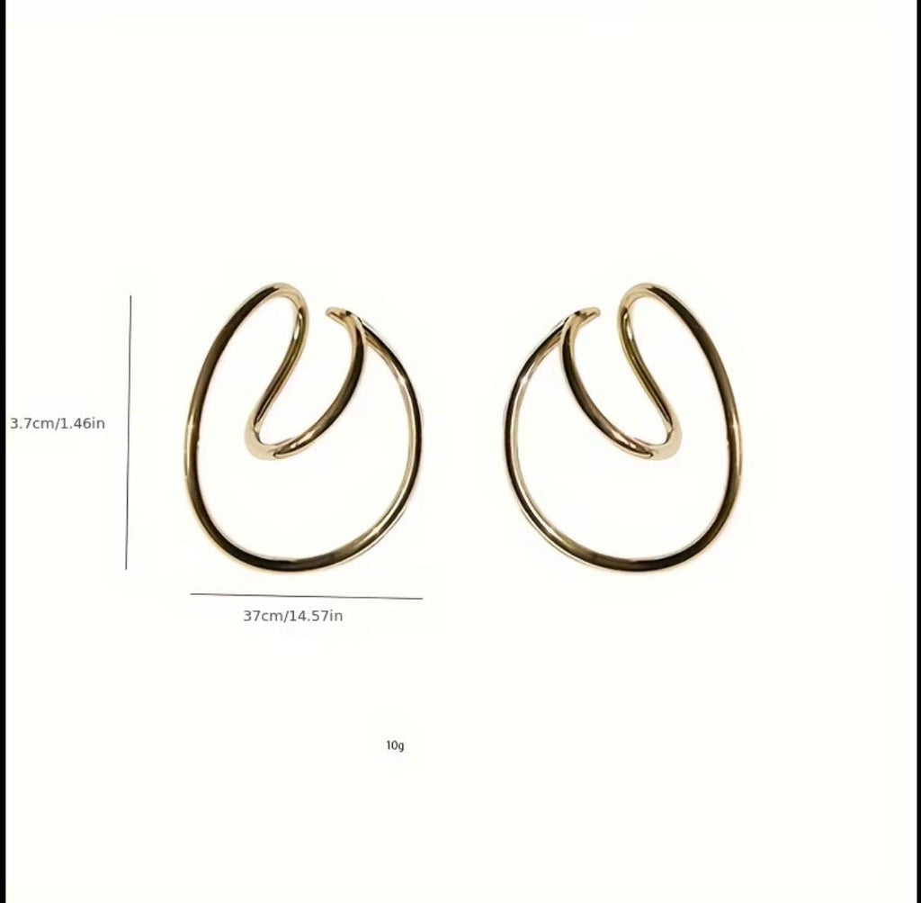 Spiral Ear Cuff Earrings