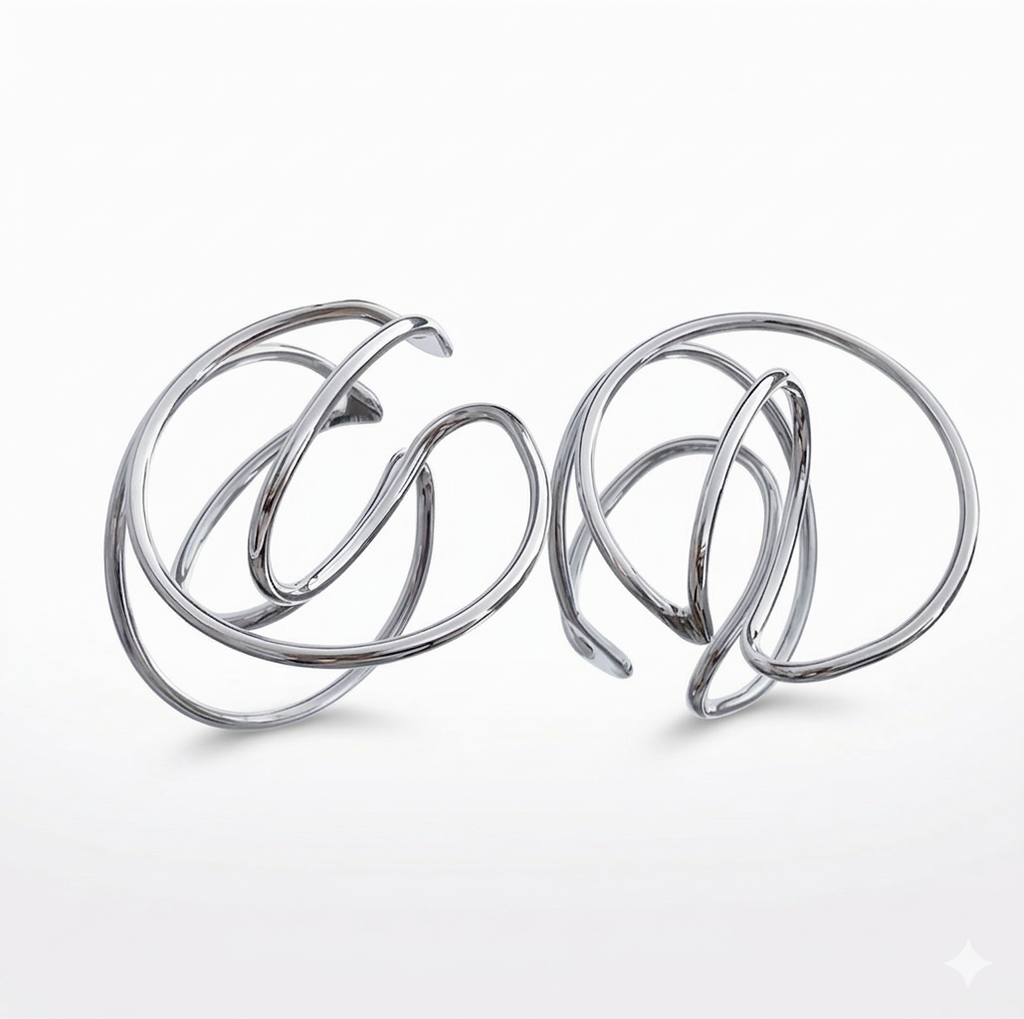 Spiral Ear Cuff Earrings