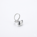 Sculptural Dome Open Ring