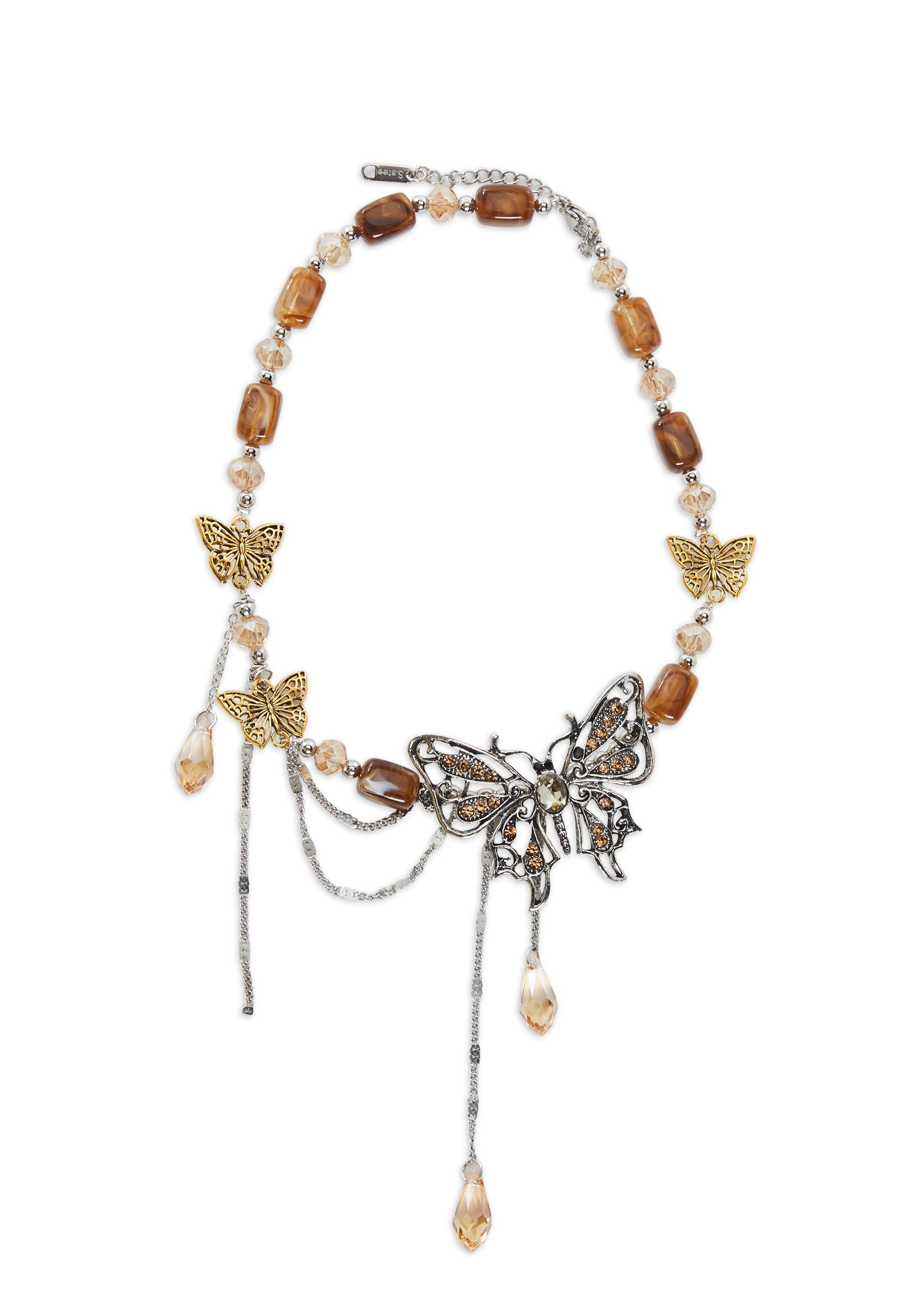 Butterfly Statement Necklace