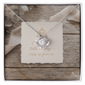 Love Knot Necklace, Anniversary Gift, Girlfriend Gift.